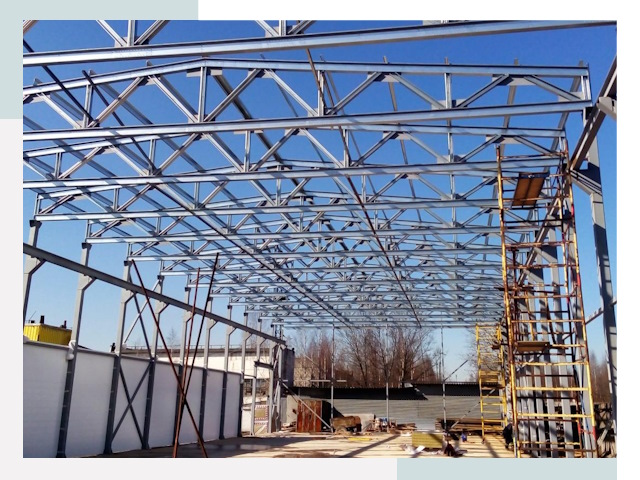 Строительство цехов в Ковров от 614 руб. под ключ