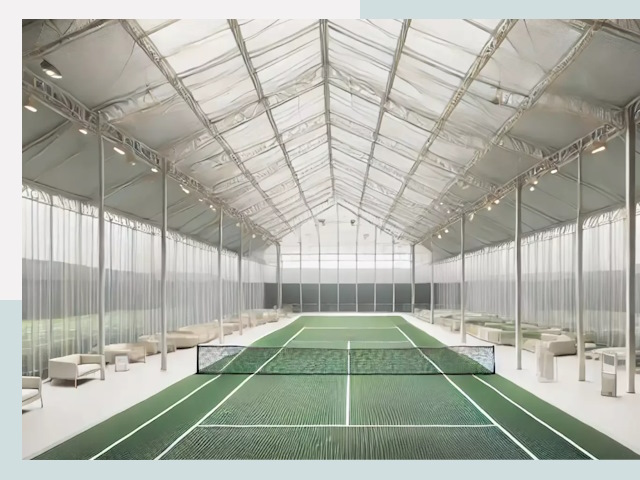 Строительство теннисных кортов в Коврове