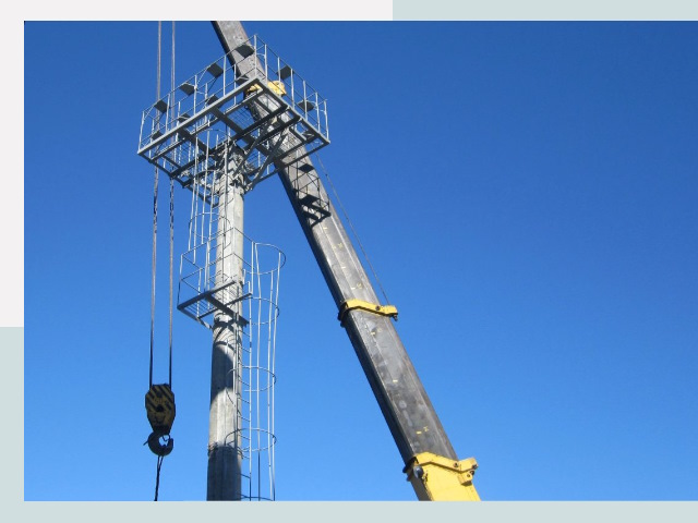 Монтаж осветительных мачт в Ковров от 614 руб.