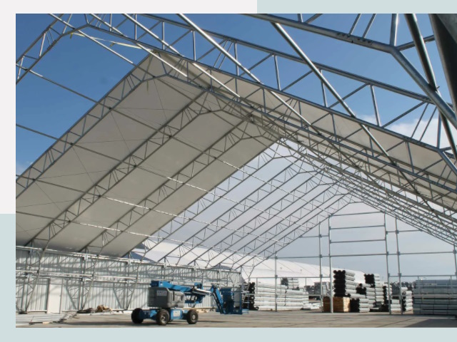 Каркасно-тентовые сооружения от СтальСтрой-Квр по цене 614 руб.
