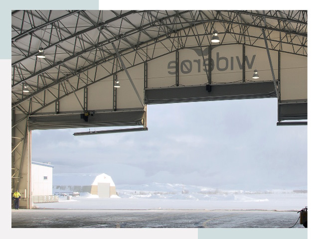 Ворота для ангаров в Коврове