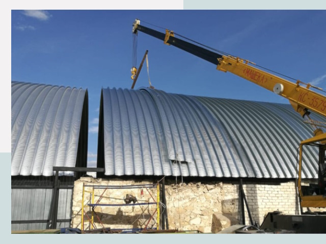 Реконструкция ангаров в Коврове от 614 руб.