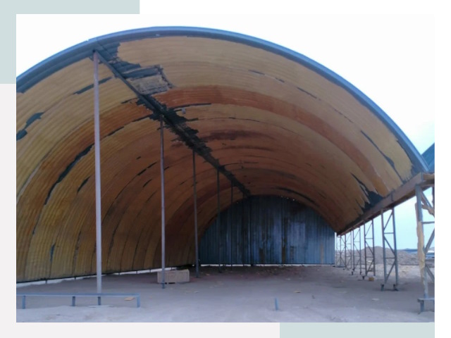 Реконструкция ангаров в Коврове