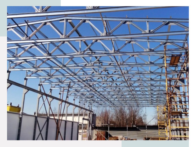 Металлокаркасы для складов в Коврове