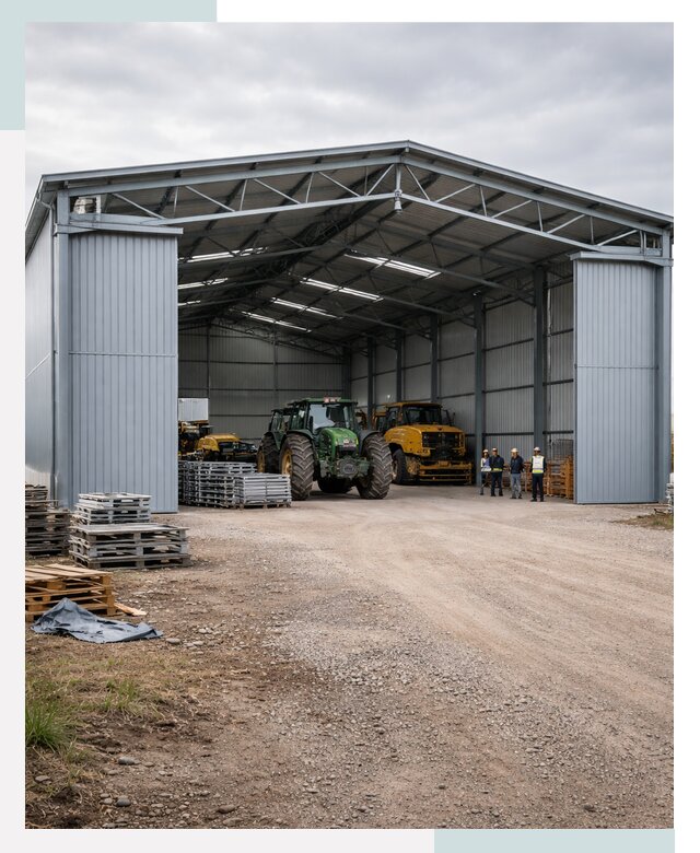 Ангары для сельхозтехники в Коврове от 20464 р. | СтальСтрой-Квр