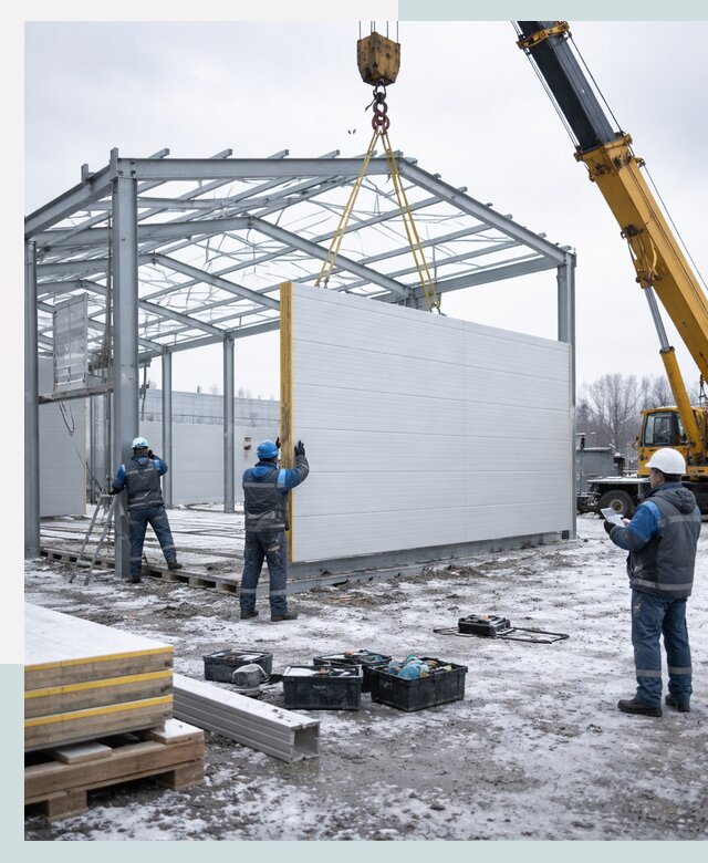 Строительство холодильных складов под ключ в Коврове