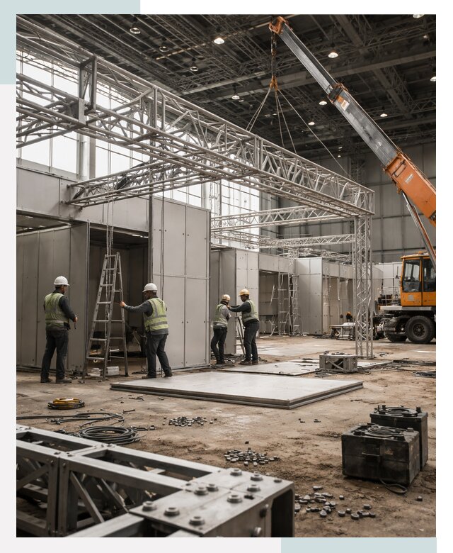 Строительство выставочных павильонов в Коврове от 35812 р.| СтальСтрой-Квр