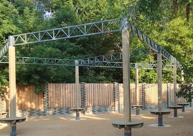 Терраса из металлоконструкций под ключ, проектирование, изготовление и монтаж от СтальСтрой-Квр